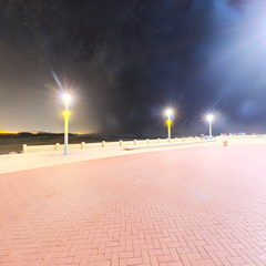 蓝潟湖夜景 Blue Lagoon Night